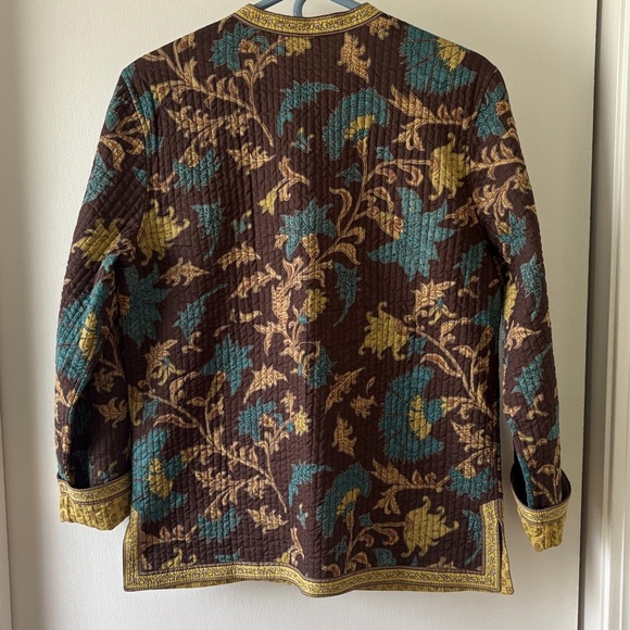 Provence D’amour Reversible Quilted Jacket S - Picture 6 of 12